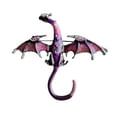 thumbnail image 2 of RuiJiao Fashion Enamel Dragon Brooch - Elegant Studded Crystal Accessory for Women, Perfect for Any Occasion, 2 of 6