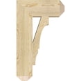 thumbnail image 3 of Ekena Millwork 6"W x 18"D x 30"H Balboa Craftsman Rough Sawn Bracket, Douglas Fir, 3 of 4