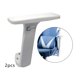 thumbnail image 1 of 2x Reposabrazos para silla de oficina Accesorios Reposabrazos Fácil de instalar Conveniente para la mayoría de para juegos Blanco shamjiam Reposabrazos de repuesto, 1 of 8