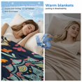 thumbnail image 2 of Vintage Flower Cooling Blanket,Lightweight Breathable Summer Throw Blanket with Double Sided Cold Effect,Boho Abstract Colorful Ethnic Floral Picnic Blankets Bed Sheet for Hot Sleepers 40"x60", 2 of 8