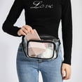 thumbnail image 2 of Women Transparent Waist Pack Belt Bag Travel Hip Bum Small Purse Chest, 2 of 8