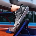 thumbnail image 3 of Men Women Kids Track and Field Shoes Professional 8 Spikes Running Racing Sneakers Breathable Lightweight Sprinting Shoes, 3 of 8
