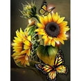 thumbnail image 7 of Sunflower Diamond Painting Kits For Adults, DIY Diamond Art Kits for Adults Beginner, 5D Full Drill Diamond Art With Diamond Picture Arts Craft For Home Wall Art Decor 12 X 16inch, 7 of 7