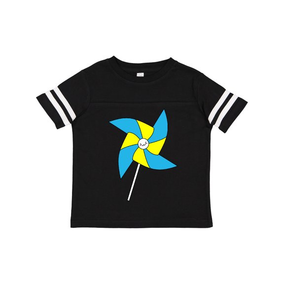 Inktastic Yellow and Blue Pinwheel Boys or Girls Toddler T-Shirt
