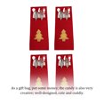 thumbnail image 3 of Ounissouiy 4 unidades/juego de cubiertos de árbol de Navidad, tenedor, soporte para cuchara, vajilla, bolsa de almacenamiento de dulces, fiesta Kits de decoración para fiestas, 3 of 6