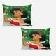 thumbnail image 2 of Juego de edredón con diseño de princesa Jasmine para niños, niñas y adultos, diseño geométrico en 3D, 1 funda de edredón y 2 fundas de almohada, 2 of 6