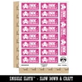 thumbnail image 2 of Ink-credible Incredible Octopus Teacher Student School Sticker Set - Hot Pink - Matte Finish - 2.00" Large, 2 of 7