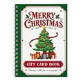 thumbnail image 3 of Christmas Gift Card Book, 14 Pages Spiral Bound Holiday Journal, Illustrated Scrapbook, for Xmas Present and Desktop Holiday Decoration, Christmas Tree, 3 of 5
