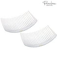 thumbnail image 4 of Parcelona French Glossy Large Cellulose Updo 23 Teeth Hair Side Combs(2 Pcs), 4 of 29