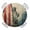 Bronze, variant on Happy Independence Day Round Table Cover, Patriotic Statue of Liberty Waterproof Fitted Tablecloths for 55"-60" Tables, Washable Picnic Table Cover for Camping Dining Indoor Outdoor