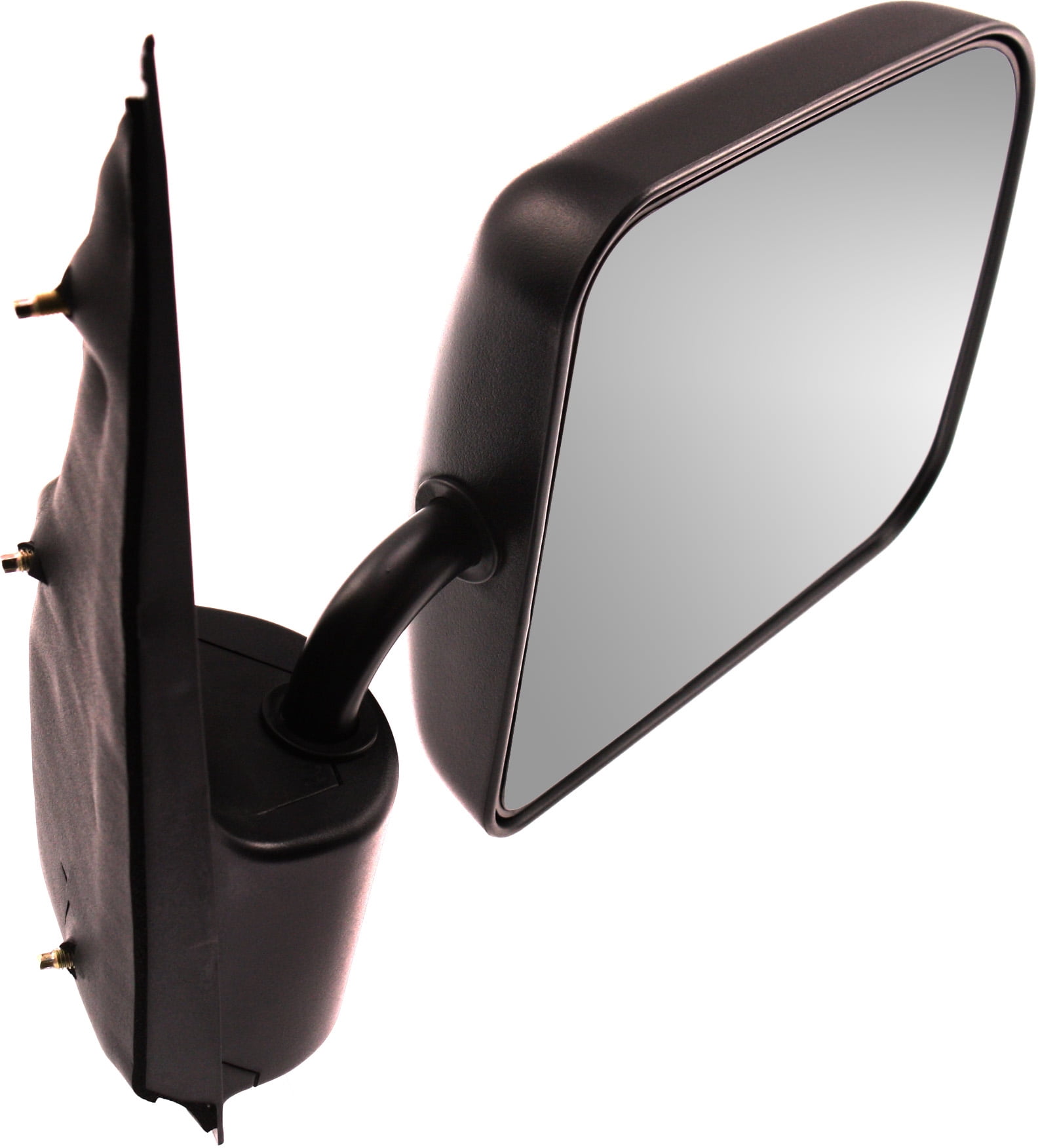 Mirror Compatible With 1992-2002 Ford E-350 Econoline Club Wagon 1992-1998 Right Passenger Side Textured Black Kool-Vue