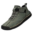 thumbnail image 4 of Women's Handmade Leather Orthopedic Comfy Shoes, Unisex Waterproof Orthopedic Adjustable Walking and Hiking Sneakers, Slip-On Soft Comfort Support Boots, 4 of 8