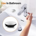 thumbnail image 2 of Bearachild Cubierta duradera para orificio de grifo de acero inoxidable, para una fácil limpieza en el grifo del fregadero, tapón para orificio Accesorios de baño, 2 of 6