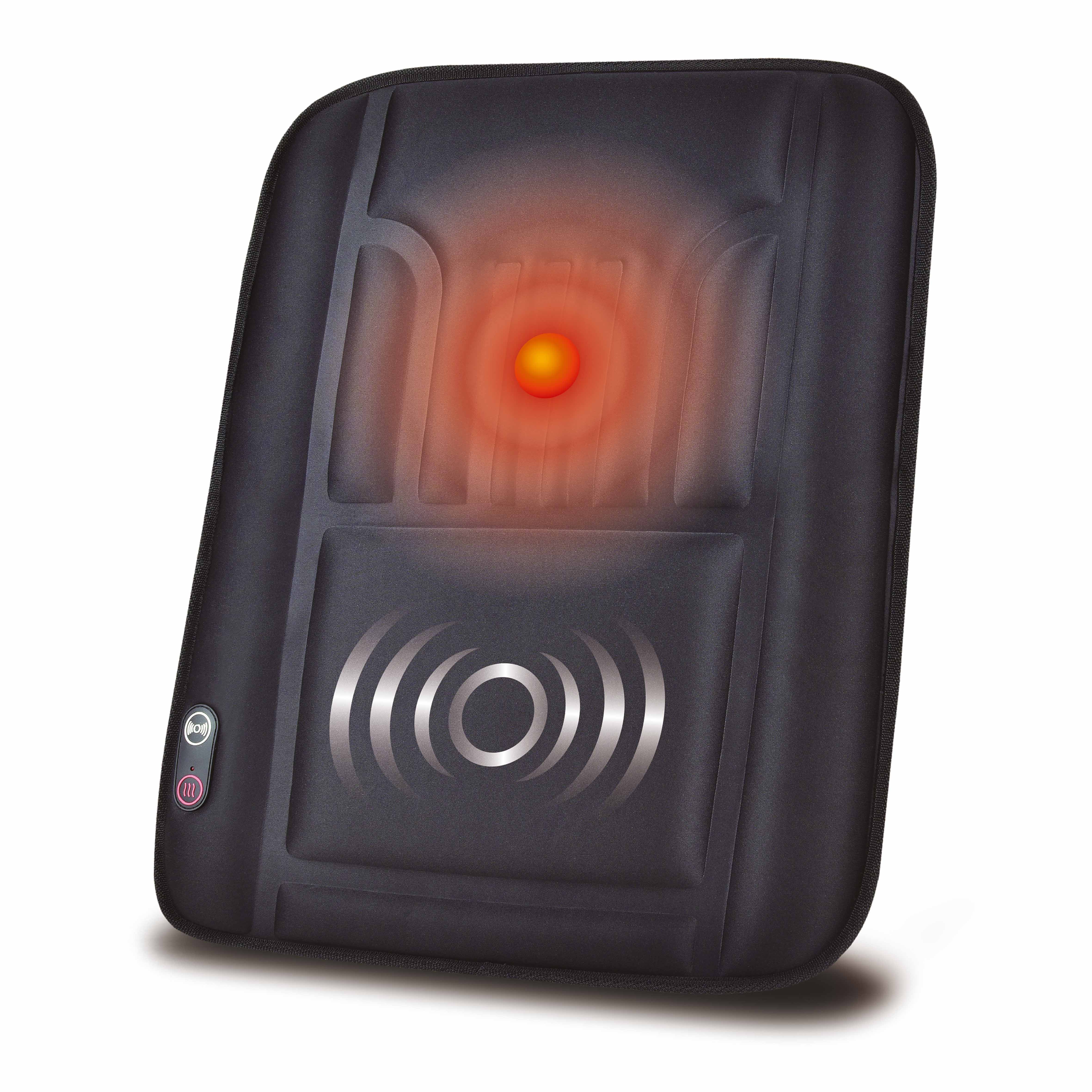 Health Touch Back Massager, Vibration Massage, Soothing Heat, Back Relaxation
