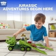 thumbnail image 2 of Set de Juego Camión Dinosaurio Toy Life Jurassic con Pista, Luces y Sonidos, 2 of 6