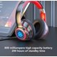 thumbnail image 5 of Auriculares Pisexur para hombre con Bluetooth 5.2 para esports, baja latencia, cómodos, 20 horas de uso, plegables con micrófono, para niños y organizador de electrónica., 5 of 7