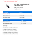 thumbnail image 2 of PCV Valve - Compatible with 1983 - 1985 Toyota Corolla 1984, 2 of 2