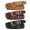 A-Black+Brown+Coffee, variant on WHIPPY Women Leather Belts Ladies Dresses Belt for Jeans 3 Pack