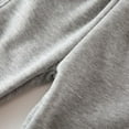 thumbnail image 5 of Ulitacool Slacks For Boys Straight Leg Lined Jogger Pants For Kids Warm Winter Sweatpants Athletic Trousers Solid Color Pants Cozy Basic Slacks Grey 18-24 Months, 5 of 8