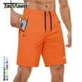 thumbnail image 2 of TACVASEN Quick Dry Athletic Shorts with Zipper Pockets Men's Summer Running Shorts Gym Training Workout Fitness Hiking Shorts, 2 of 7