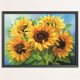 thumbnail image 3 of 11CT DIY Girasoles Punto Cruz Kit Bordado Costura (PCH328), 3 of 9