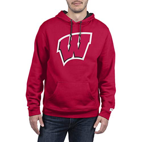 NCAA Wisconsin Badgers Heavyweight Hooded Sweatshirt