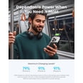 thumbnail image 5 of Anker Nano Power Bank, Ultra-Slim 5,000mAh Magnetic Wireless Charging Battery, Qi2 Certified 15W Max MagSafe-Compatible Portable Charger, Ergonomic Design, Compatible for iPhone Air/17/16 Series, 5 of 6