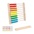 thumbnail image 4 of Almencla Wooden Abacus for Kids Math Counting Rack,Counting Sticks,Gift,Preschool Math Learning Toy Educational Counting Toy for Girls, 4 of 8