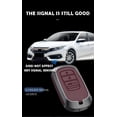 thumbnail image 6 of Key Fob Cover Compatible with Fit for Honda Accord Civic HR-V CR-V Keychain Case Holder Protector,3-BTN-Remote-Start-Red, 6 of 6