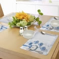 thumbnail image 4 of Ambesonne Christmas Place Mats Set of 4, New Year Countdown, Standard Size, Blue, 4 of 6