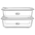 thumbnail image 1 of Set de Contenedores para Alimentos EcoEvo 2x 1480ml a Prueba de Fugas, 1 of 8