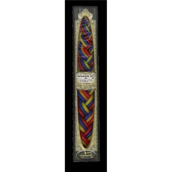 Bazeh Madlukin 71033 Bougie Havdalah Colorée
