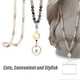 thumbnail image 5 of for Keys Retractable Lanyards for Id Badges Holder India-Agate, 5 of 5