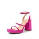 thumbnail image 1 of Sandalia DREAM PAIRS con Plataforma, Tacones Cuadrados, Color Rosa Fucsia, 1 of 5
