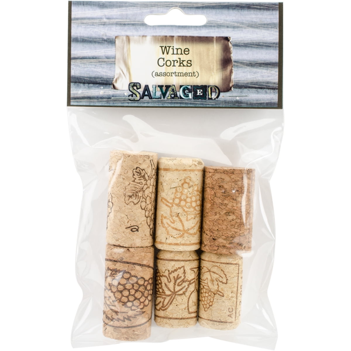 Wine Corks 6/PkgAssorted