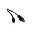 thumbnail image 1 of 10ft Usb2.0 A To Micro-usb B Device Cable A M To Micro-b M 10 Feet, 1 of 1