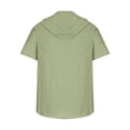 thumbnail image 3 of Mens Oversized T Shirt Cotton Vintage Unisex Tees Loose Fit Shirt Short Sleeve Casual Streetwear Baggy Basic Top, 3 of 5