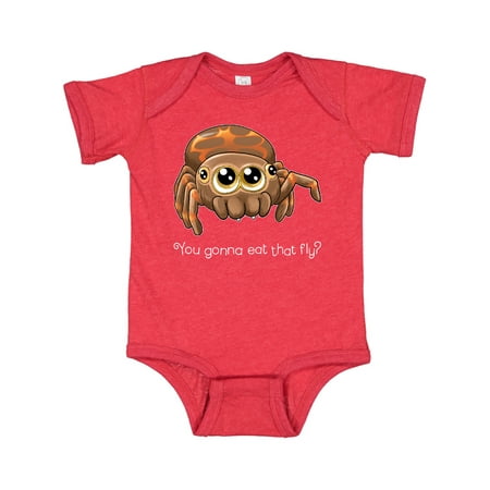 

Inktastic Cute and Hungry Spider Gift Baby Boy or Baby Girl Bodysuit