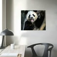 thumbnail image 4 of PIKWEEK Animal Panda Canvas Wall Art Cute Panda on Branches Picture Gallery Wrapped for Kids Room Nursery Bathroom Framed Artwork, 4 of 5