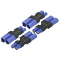 thumbnail image 1 of Adaptador de conector hembra EC3 a macho EC5 RC, convertidor de batería LiPo RC 4pcs, 1 of 6