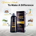 thumbnail image 2 of PAREESA Dark Brown Hair Dye Shampoo 3 in 1 for Gray Hair - Hair Color Shampoo for Women & Men 500ML, 2 of 8