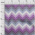 thumbnail image 1 of oneOone Georgette Viscose Purple Fabric Turtle Block Dress Material Fabric Print Fabric By The Yard 42 Inch Wide, 1 of 1