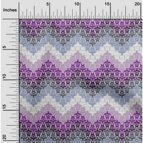 oneOone Cotton Jersey Purple Fabric Turtle Block Sewing Fabric By The Yard Printed Diy Clothing Sewing Supplies 58 Inch Wide