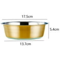 thumbnail image 2 of Dog bowl non-slip anti-overturning stainless steel dog food bowl dog food bowl, 2 of 5
