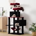 thumbnail image 4 of Árbol para Gatos Hey-brother Gótico de Múltiples Niveles con Postes para Rascar, 4 of 8