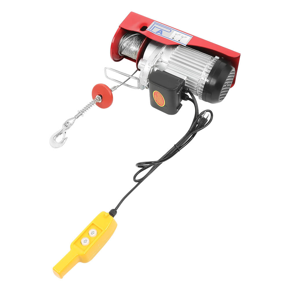 Garosa 300/600kg Electric Hoist Winch Remote Control Cable Lifting Crane US Plug 110V, Electric Crane,Hoist Crane