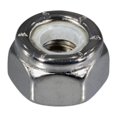 thumbnail image 1 of #10-32 Chrome Plated Steel Fine Thread Nylon Insert Lock Nuts (10 pcs.), 1 of 1