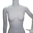 thumbnail image 1 of Crop Tops de malla Clubwear Outfits Camisole Bikini Tank Top para Cosplay Festival cuello en V blanco Salvador Top corto de malla, 1 of 7