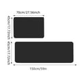 thumbnail image 2 of Heavy Duty Kitchen Floor Mat with Non Backing Fatigue Rug for Stove and Counter Areas 2PCS, 2 of 6