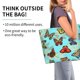 thumbnail image 2 of Fotbe Multicolored Butterflies Bolsa Tote Estética de Lona con Estampado para Mujer - Bolsa Reutilizable de Hombro Casual para Vacaciones, Compras, Trabajo y Gimnasio, 2 of 8